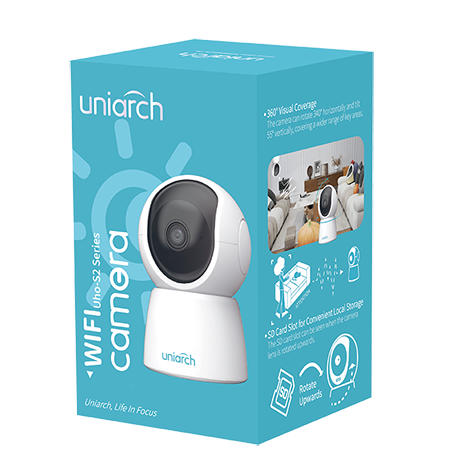 Giới thiệu về Camera IP Wifi Uniarch Uho-S2E